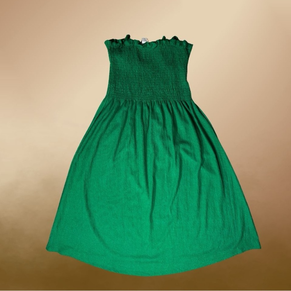 H&M Green Flowy Gress - Picture 2 of 3